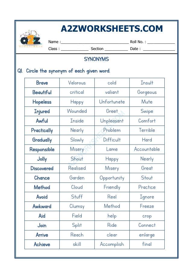 Synonyms-07