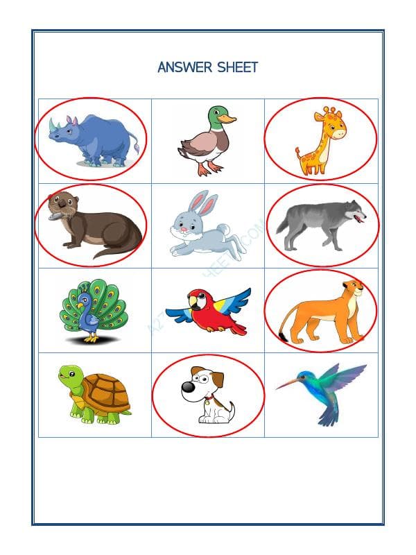 A2ZWorksheets:Science-Animals-Animal Classification-06