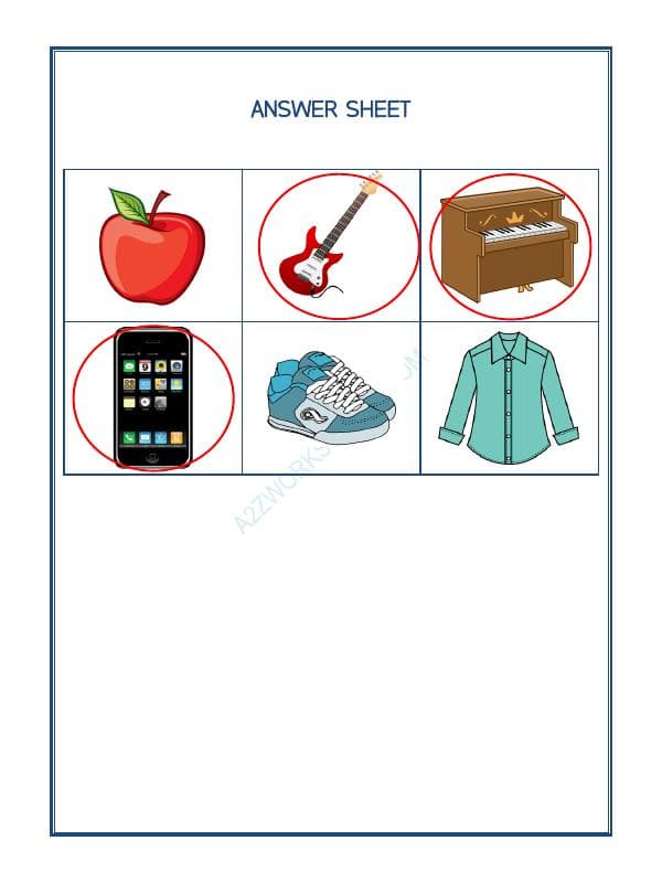 A2ZWorksheets:Science-Humans-Our Sense Organs-02