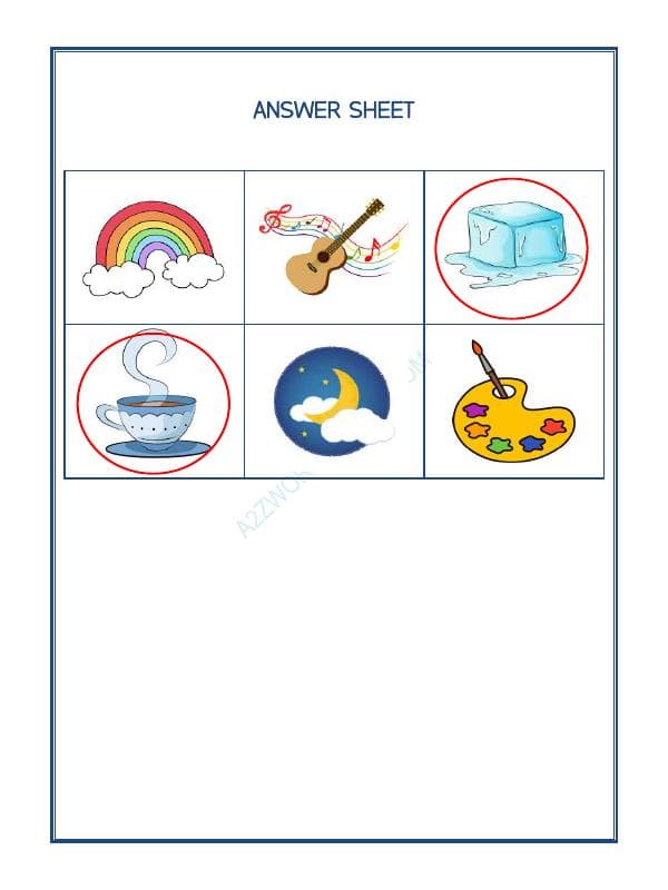 A2ZWorksheets:Science-Humans-Our Sense Organs-05
