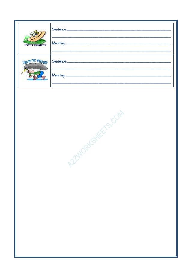 A2ZWorksheets:English-Reading-Idioms And Phrases-04