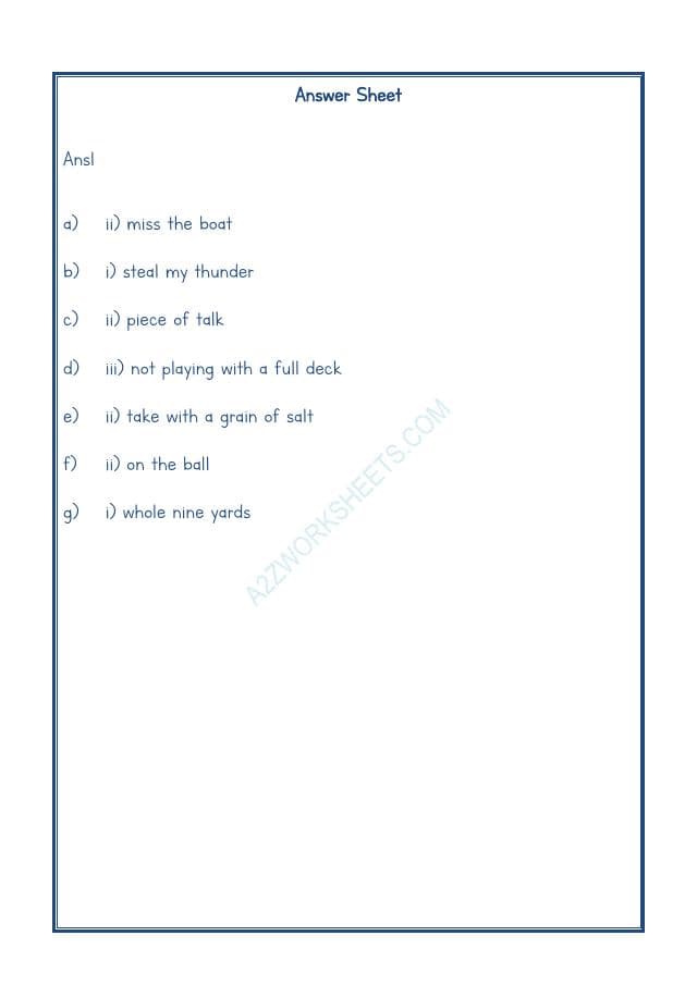 A2ZWorksheets:English-Reading-Idioms And Phrases-09
