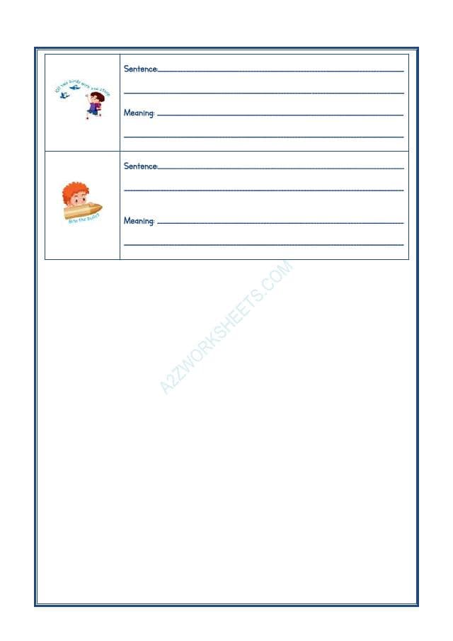 A2ZWorksheets:English-Reading-Idioms And Phrases-08
