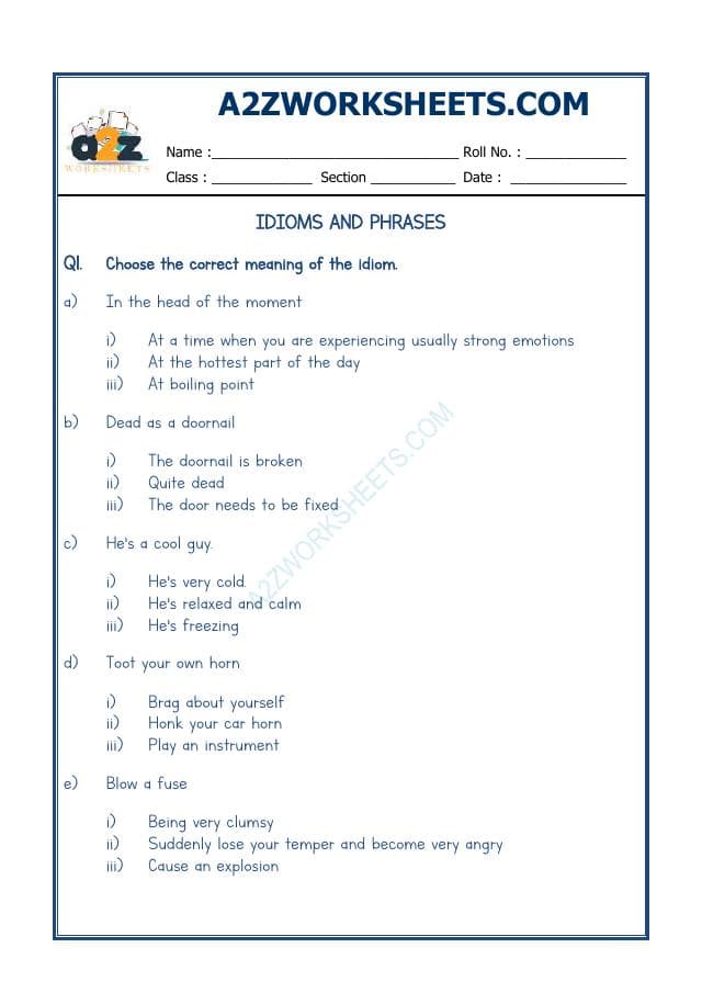 Idioms And Phrases-10