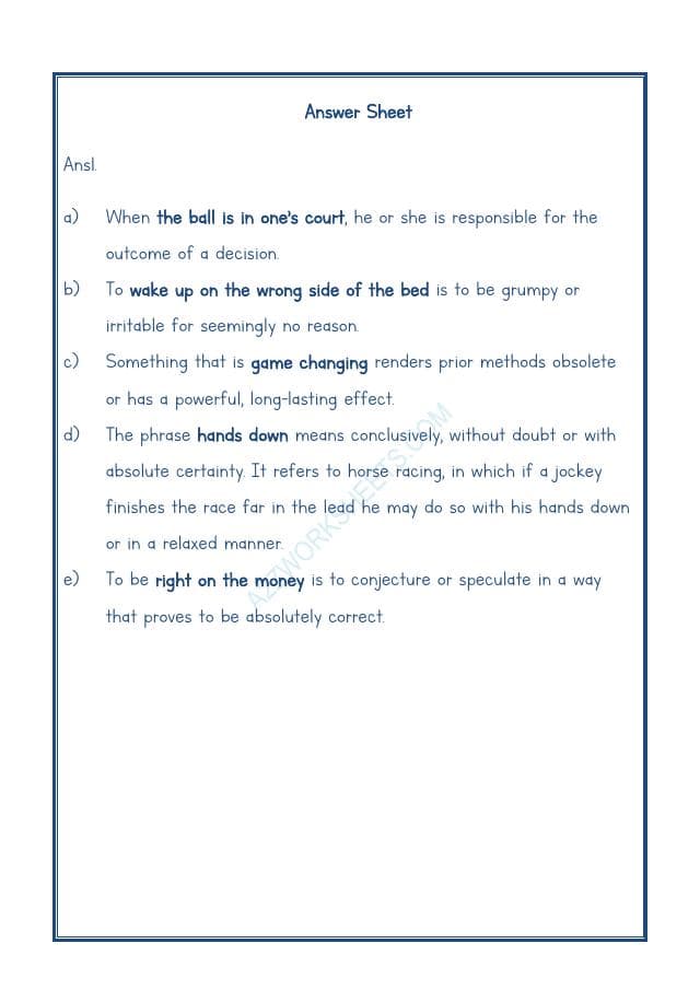 A2ZWorksheets:English-Reading-Idioms And Phrases-05