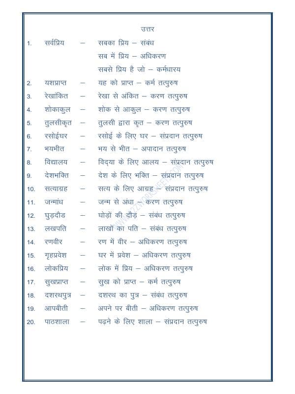 A2ZWorksheets:Language-Hindi-Hindi Vyakaran-Samas-03