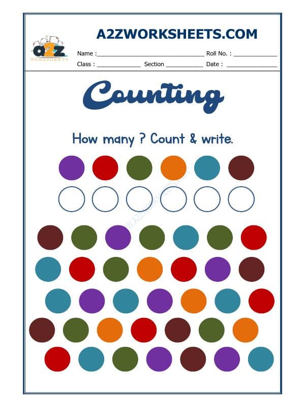 A2ZWorksheets:Maths-Numbers-Count And Write-02