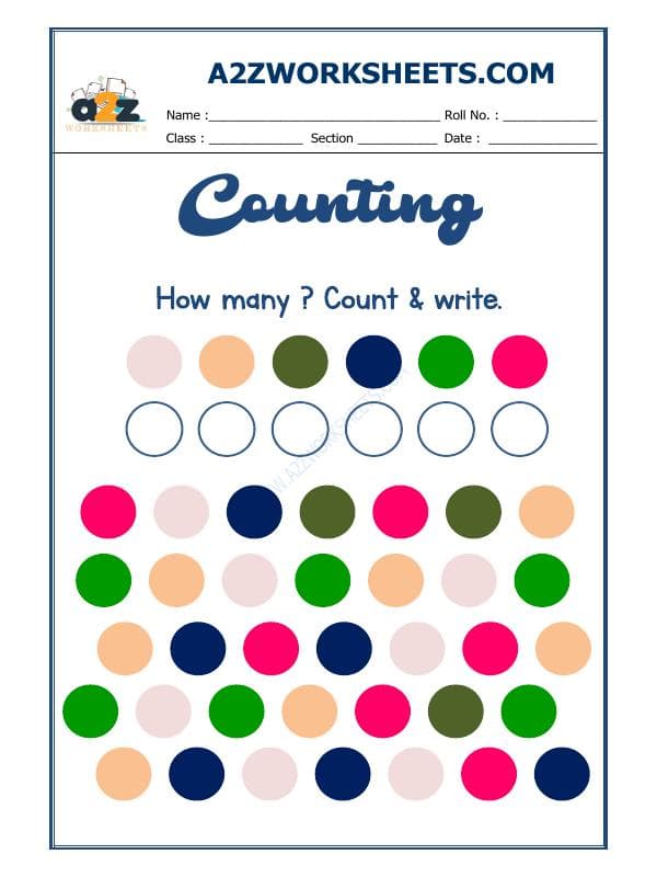 A2ZWorksheets:Maths-Numbers-Count And Write-03