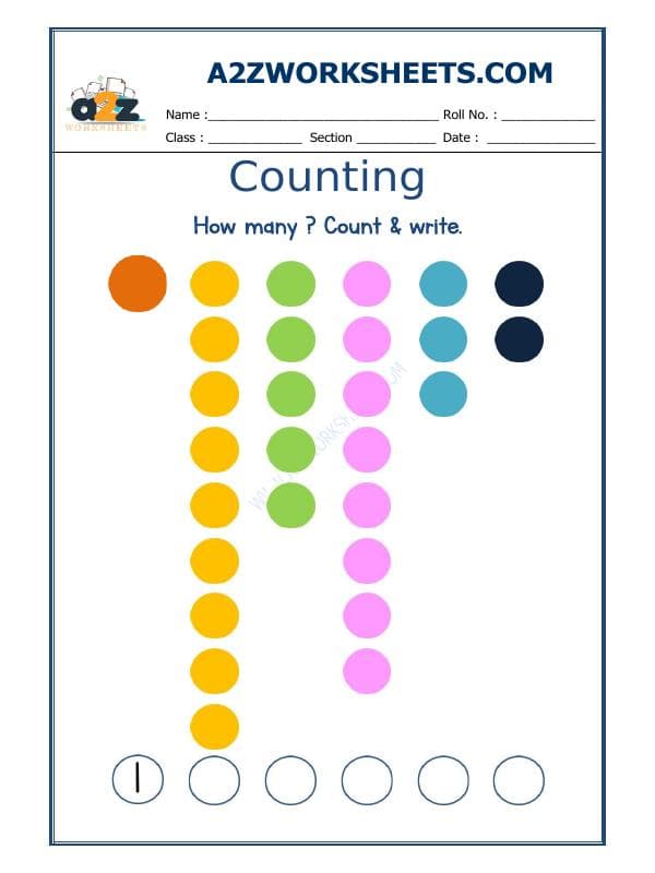 A2ZWorksheets:Maths-Numbers-Count And Write-02