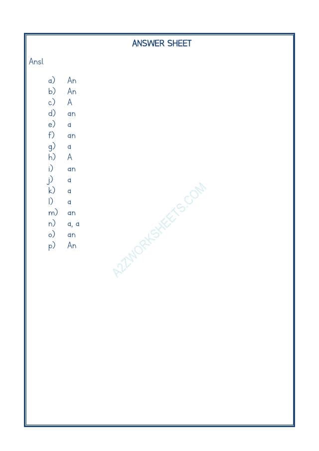 A2ZWorksheets:English-Grammar-Articles-02