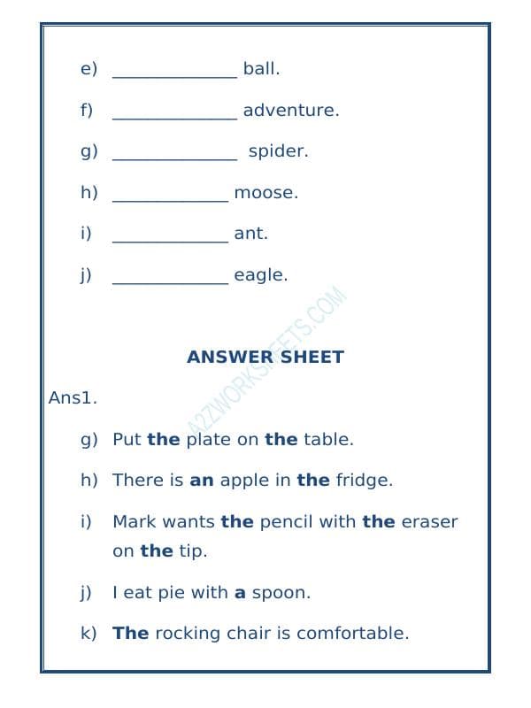 A2ZWorksheets:English-Grammar-Articles-05