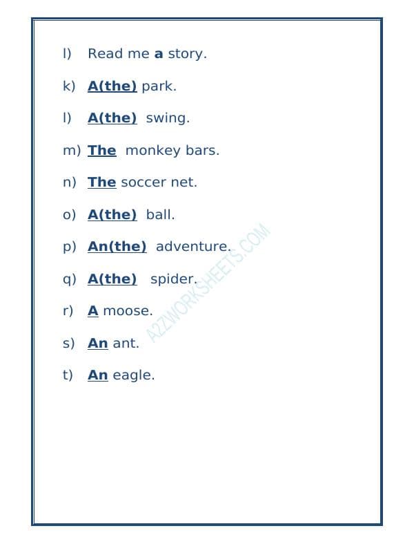 A2ZWorksheets:English-Grammar-Articles-05