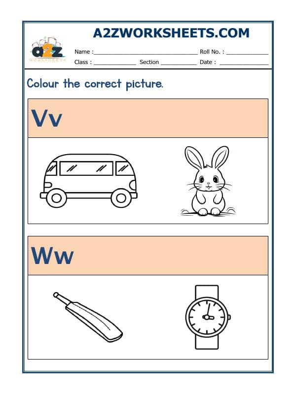 A2ZWorksheets:English-Alphabets-Alphabet Recognition-07