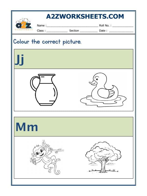 A2ZWorksheets:English-Alphabets-Alphabet Recognition-13