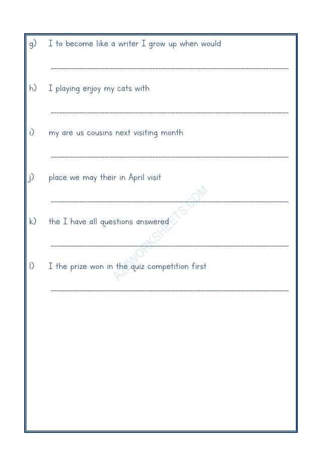 A2ZWorksheets:English-Grammar-Jumbled Words-01