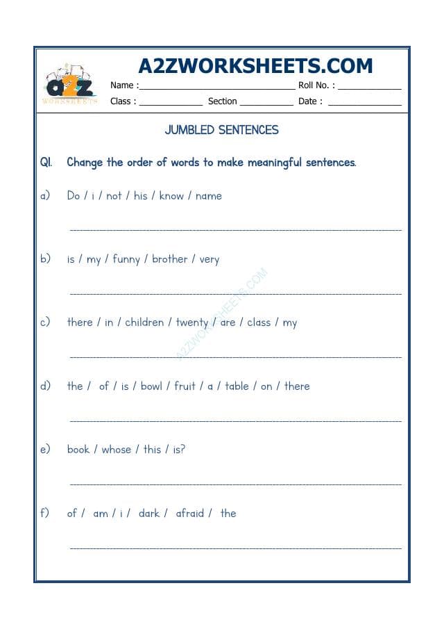 A2ZWorksheets:English-Grammar-Jumbled Words-02