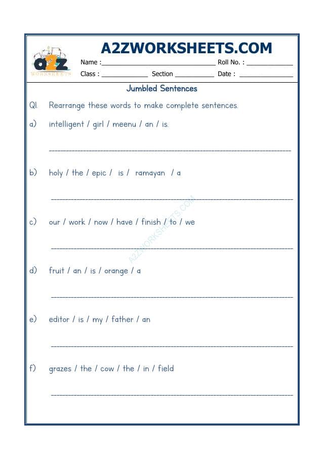 A2ZWorksheets:English-Grammar-Jumbled Words-08