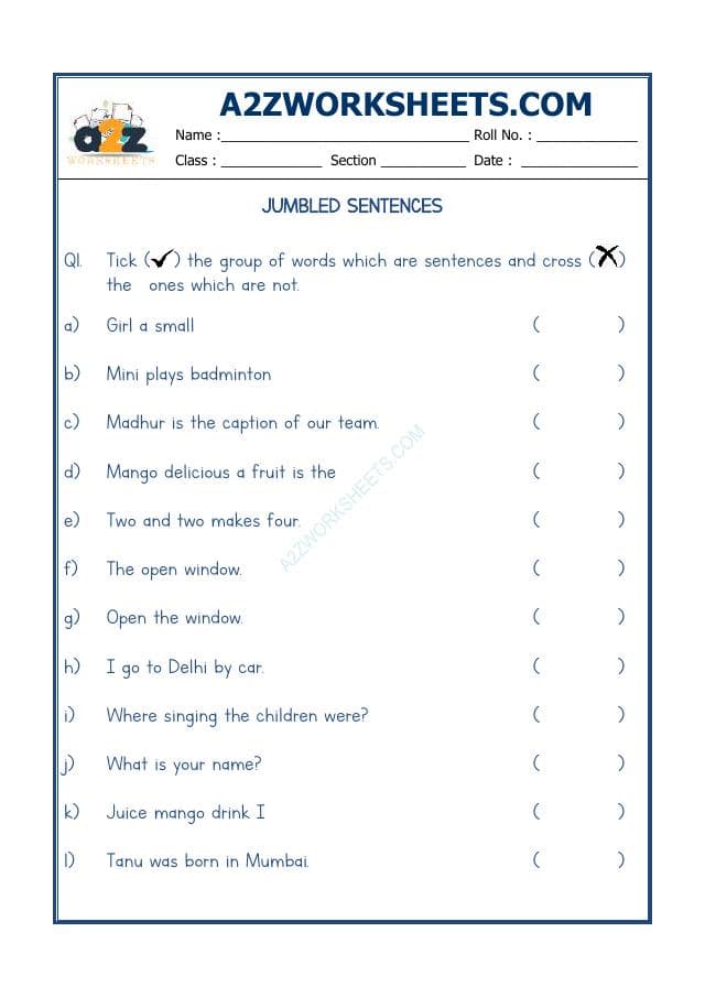 A2ZWorksheets:English-Grammar-Jumbled Words-09