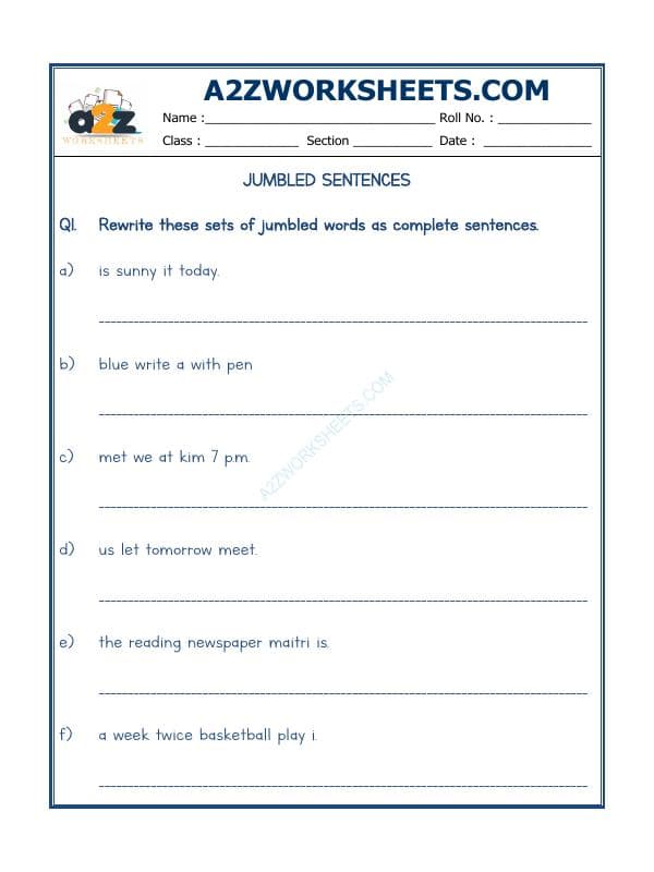 A2ZWorksheets:English-Grammar-Jumbled Words-07