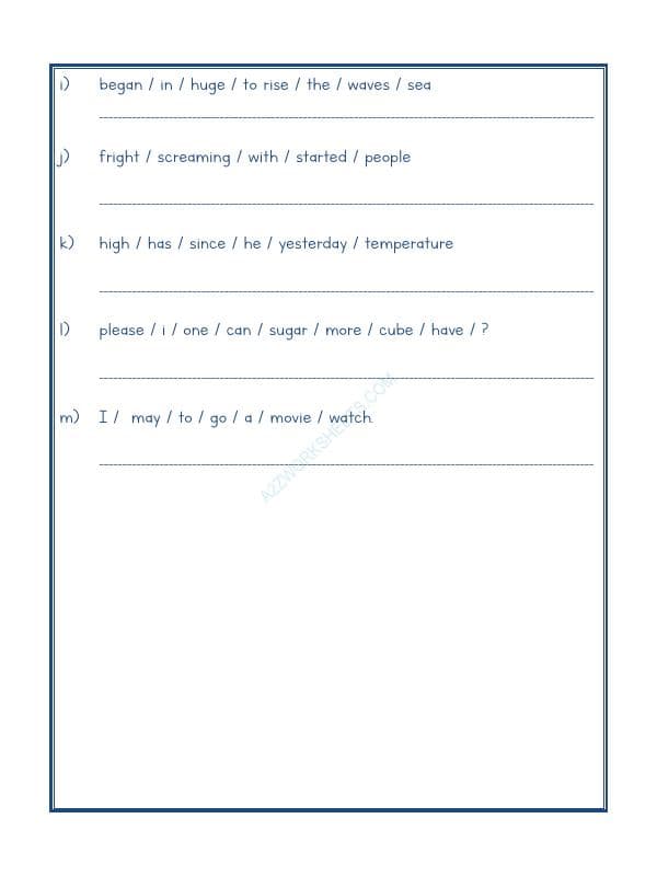 A2ZWorksheets:English-Grammar-Jumbled Words-07