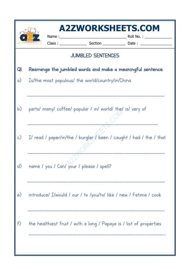 A2ZWorksheets:English-Grammar-Jumbled Words-03