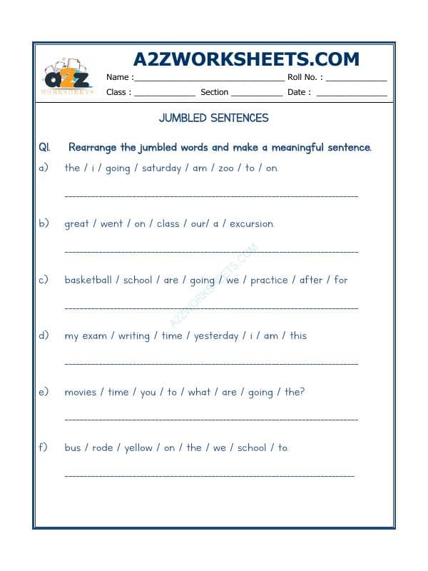 A2ZWorksheets:English-Grammar-Jumbled Words-07