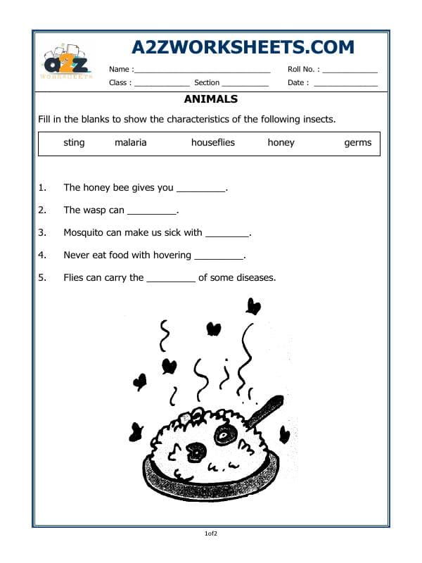 A2ZWorksheets:Science-Animals-Animals -02