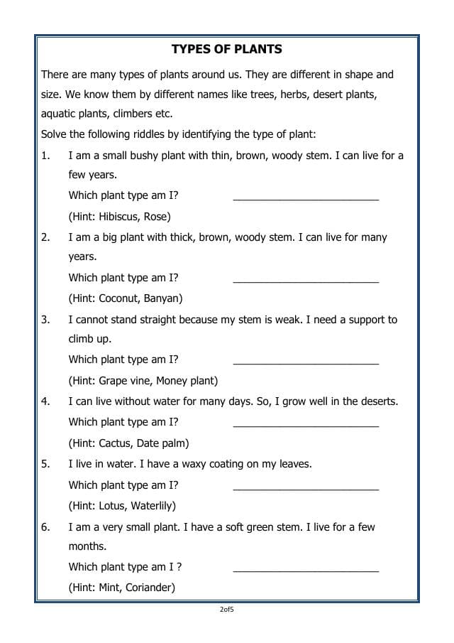 A2ZWorksheets:Science-Plants and Living Organisms-Plants-02
