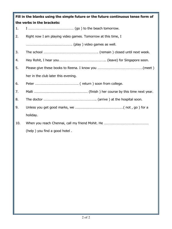 A2ZWorksheets:English-Grammar-Tenses-06