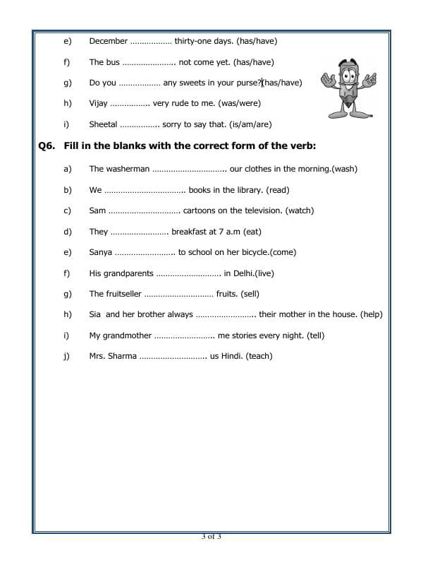 A2ZWorksheets:English-Grammar-Verbs-03