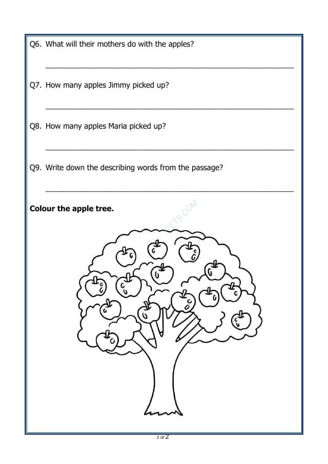 A2ZWorksheets:English-Reading-Comprehension Passage-47