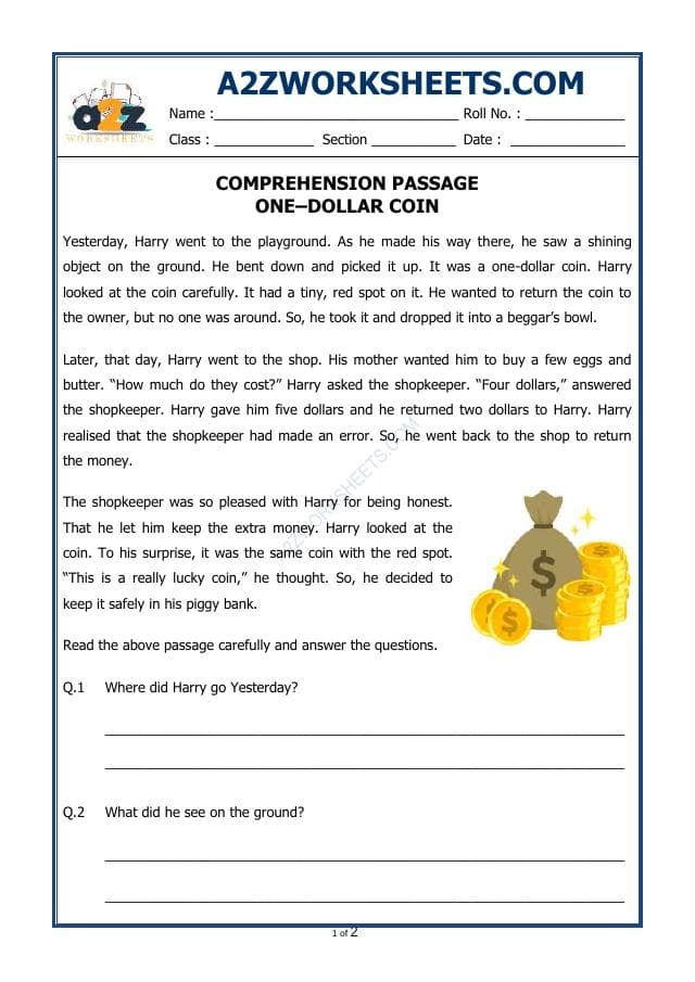 Comprehension Passage-34