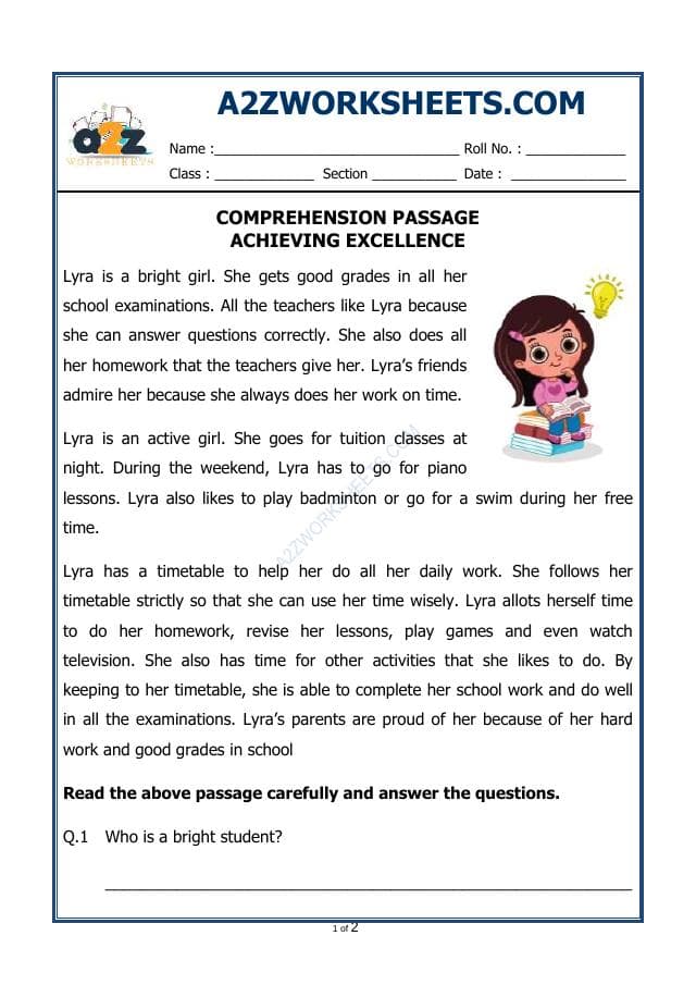 Comprehension Passage-41