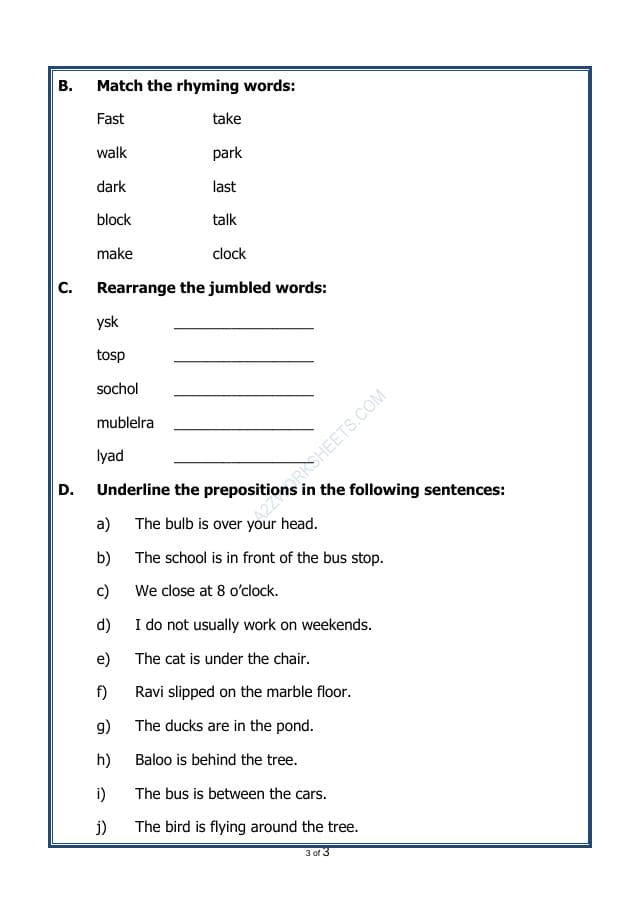 A2ZWorksheets:English-Reading-Comprehension Passage-43