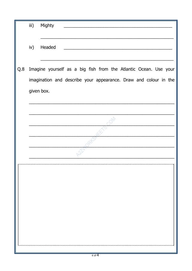 A2ZWorksheets:English-Reading-Comprehension Passage-42