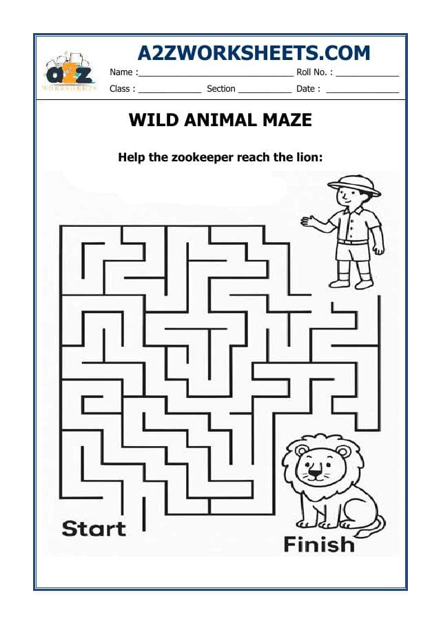 Wild Animal Puzzle