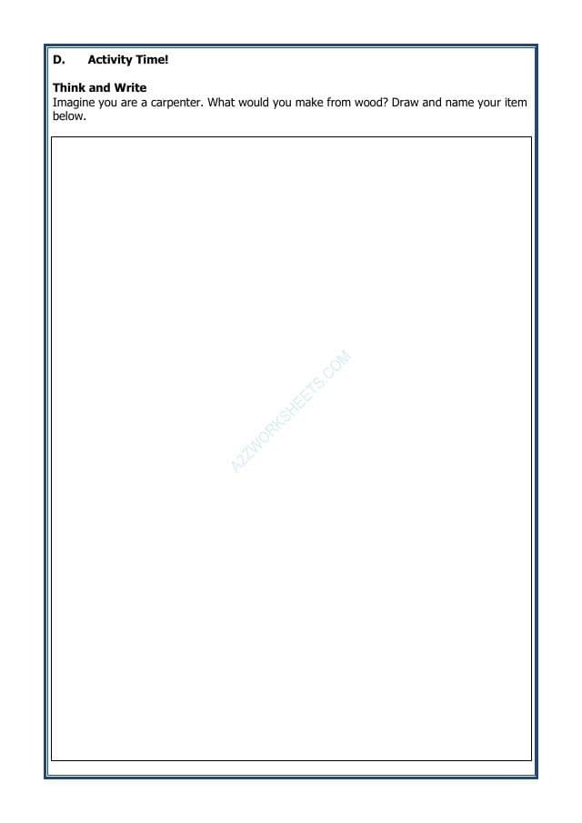 A2ZWorksheets:Science-Environment And Our Surroundings-How Things Are Made