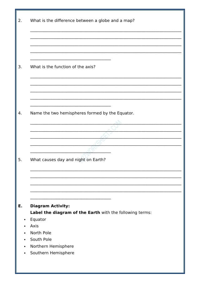 A2ZWorksheets:Science-Planets-Know Your Planet-04
