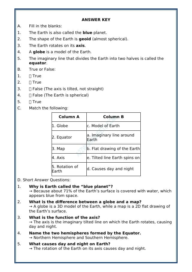 A2ZWorksheets:Science-Planets-Know Your Planet-04