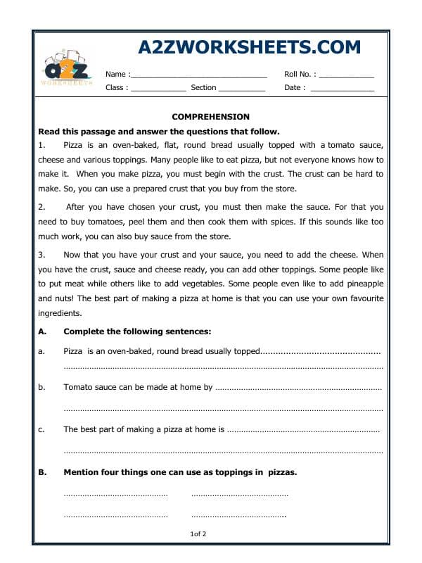 Comprehension Passage-01
