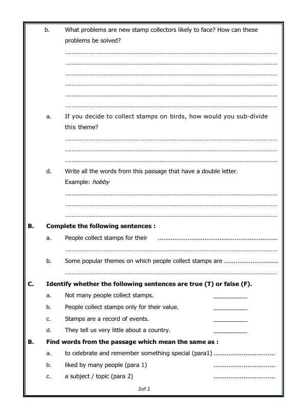 A2ZWorksheets:English-Reading-Comprehension Passage-04