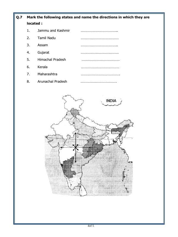 A2ZWorksheets:General Awareness-Maps and Directions-Globes And Maps