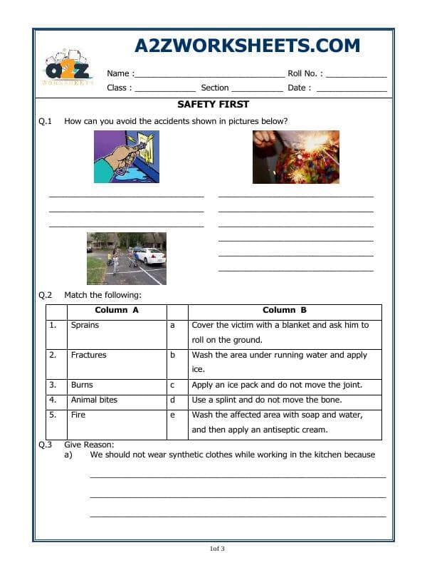 Safety First