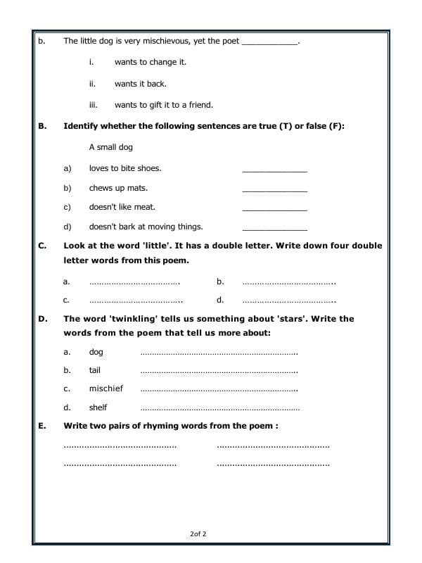 A2ZWorksheets:English-Reading-Comprehension Passage-05