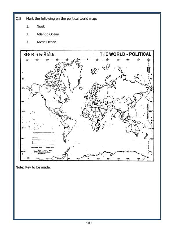A2ZWorksheets:General Awareness-Geographical Features-The Tundra Region