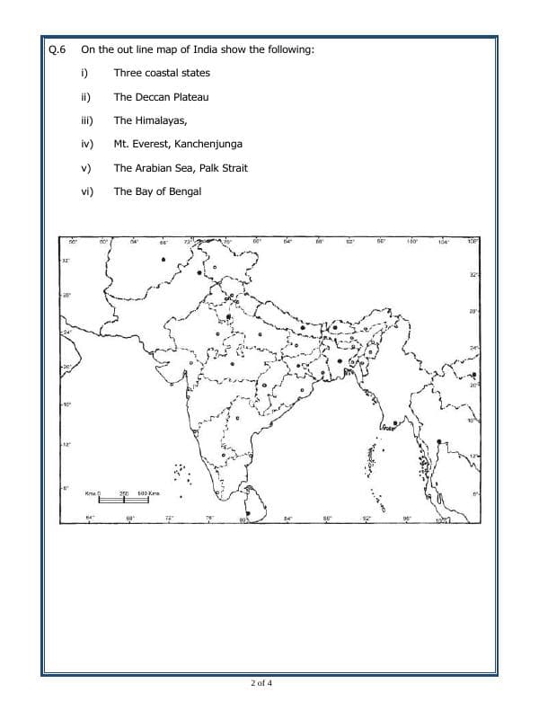 A2ZWorksheets:General Awareness-India and Its Neighbouring Countries-Our Country - India