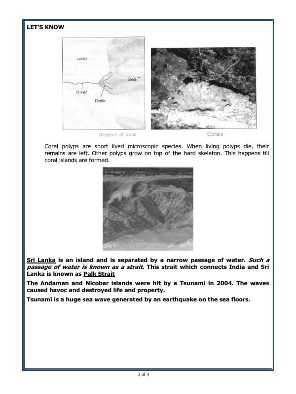 A2ZWorksheets:General Awareness-India and Its Neighbouring Countries-Our Country - India