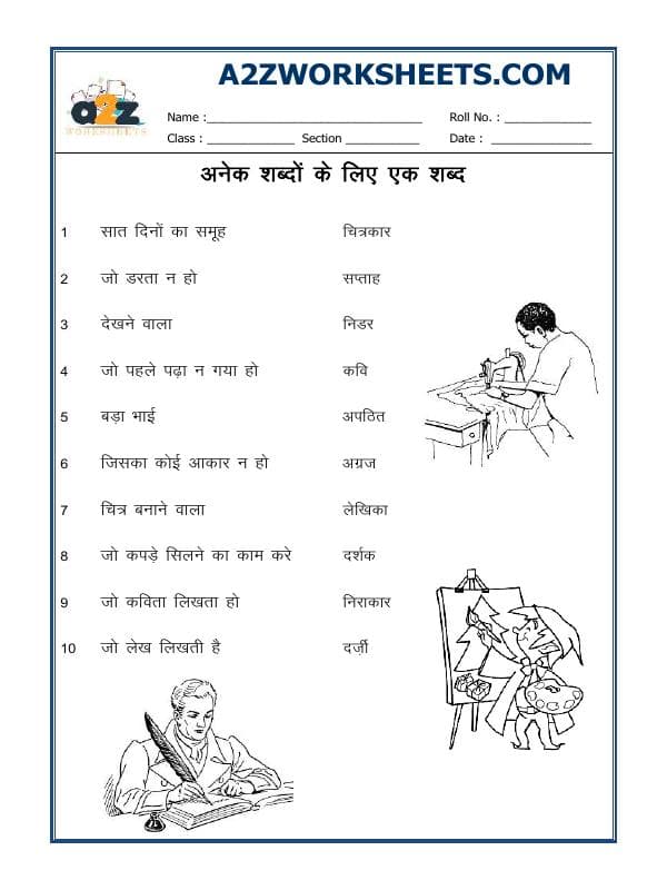 Hindi Grammar - Paryayvachi Shabad