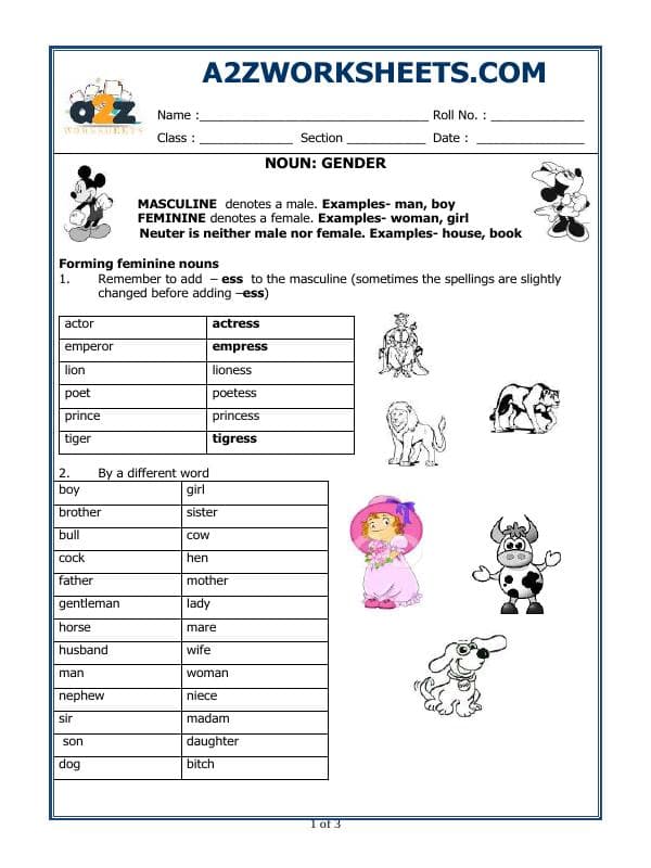 Noun Gender