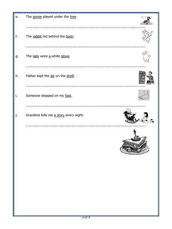 A2ZWorksheets:English-Grammar-Noun  Number